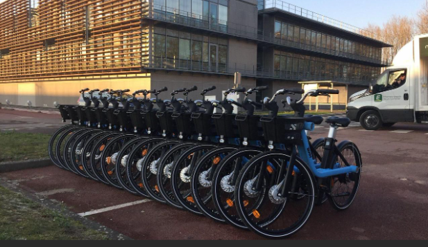 Station de vélo partage